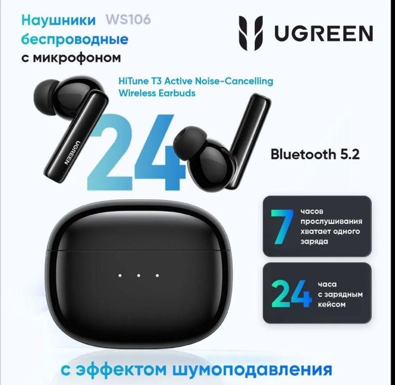 Блютуз наушники Ugreen HiTune T3 Блютуз наушники Ugreen HiTune T3