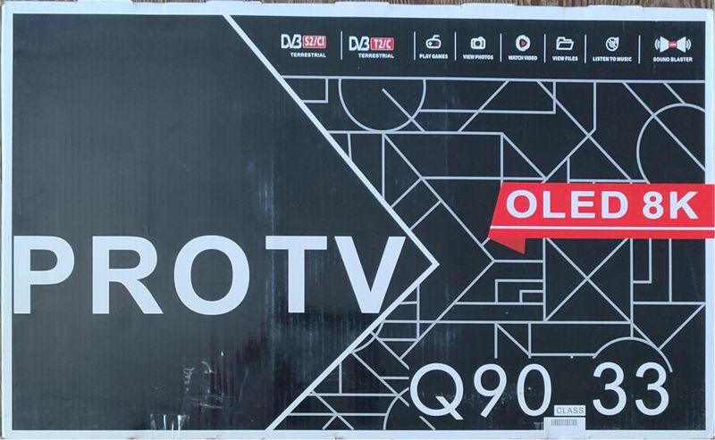 Новый OLED 8K телевизор PROTV Q90 33" — Идеальный выбор для дома! Новый OLED 8K телевизор PROTV Q90 33" — Идеальный выбор для дома!