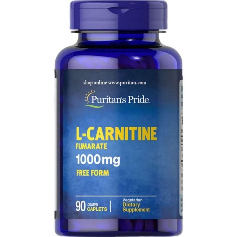 L-Карнитин фумарат L-Carnitine Fumarate Puritan's Pride 90таб