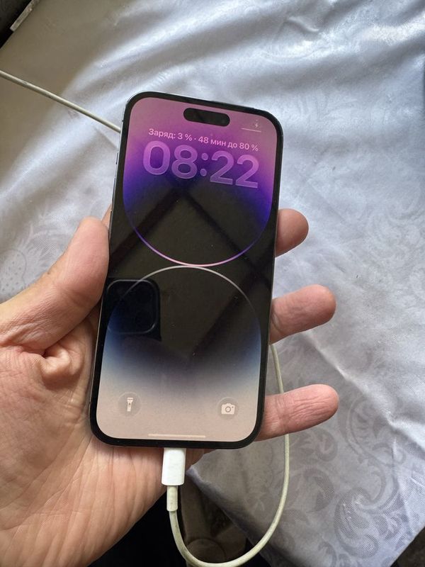 iphone 14 pro pamit 128g yomkost 85 holati yahwi oqip tel qlila