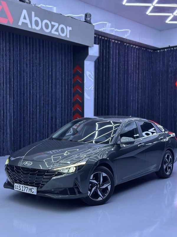 Hyundai Elantra 2021 Amazon Gray