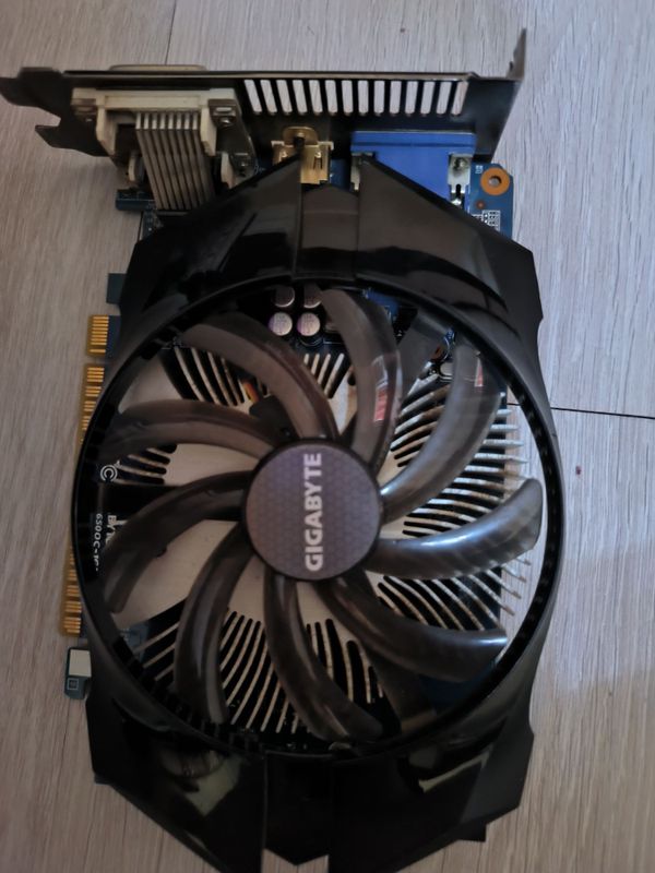 Nvidia GTX650 1 gb DDR 5 Gigabyte Nvidia GTX650 1 gb DDR 5 Gigabyte