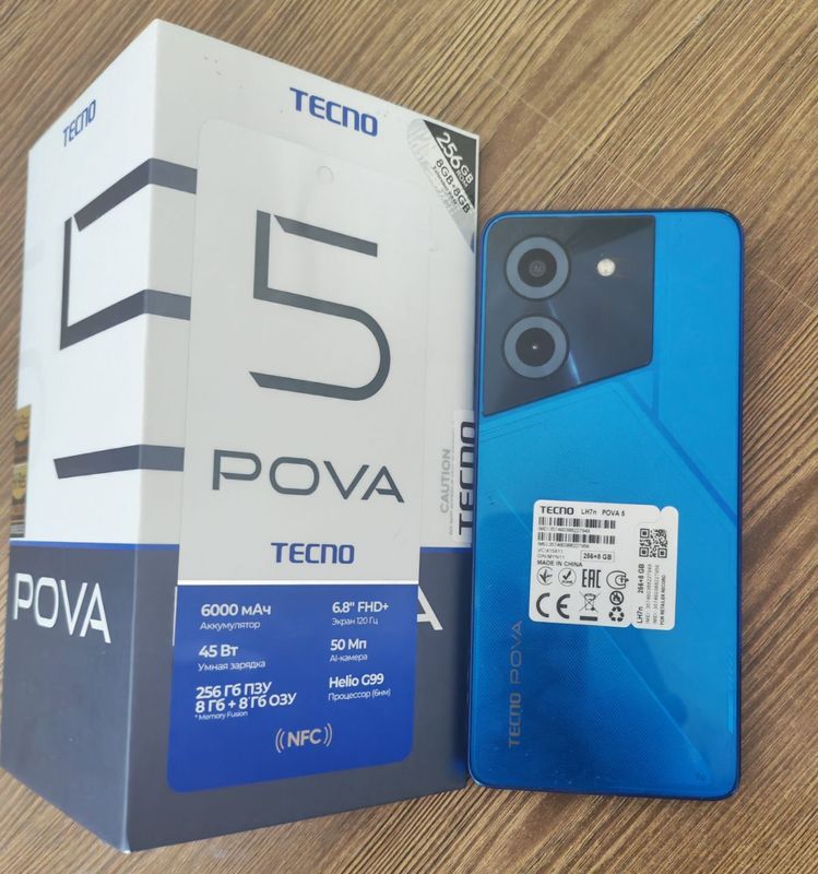 Продается телефон TECNO POVO 5.