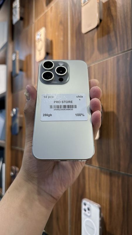 iphone 15 pro Dual 256gb 100% 31 sikil Naxt va Nasiya savdo