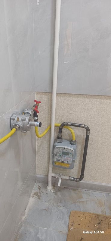 Gaz turbalar shchochik kran polni ustanofka Gaz turbalar shchochik kran polni ustanofka