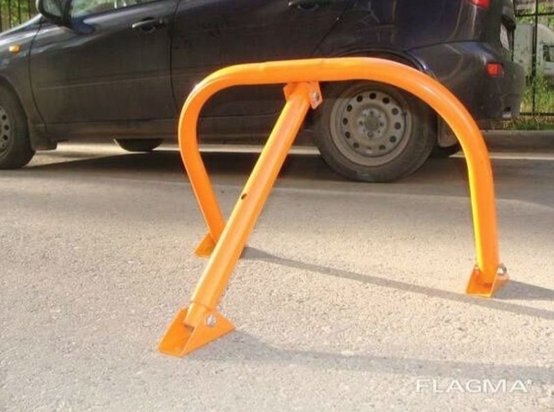 Авто Парковочные барьеры, разметки, чертёж на асфальте, битон!