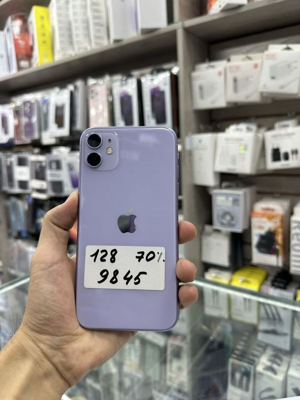 iPhone 11 purple 128GB 70%