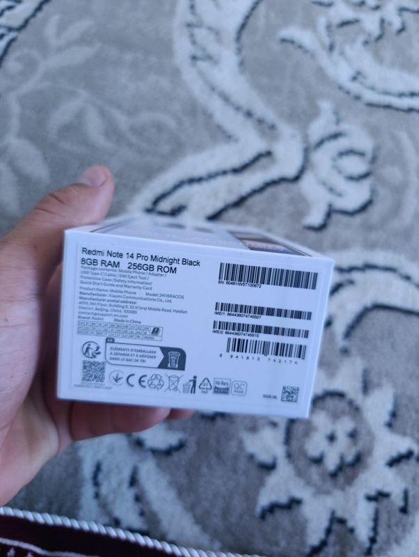 Redmi note 14 pro 8/256