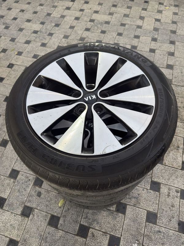 Kia optima diska arginal 215”55”18 balonlari bn xolati yaxwi obmen bor Kia optima diska arginal 215”55”18 balonlari bn xolati yaxwi obmen bor