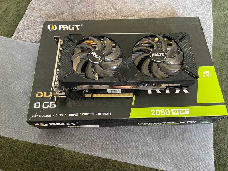 Palit RTX 2060 super dual на ЗАПЧАСТИ Palit RTX 2060 super dual на ЗАПЧАСТИ