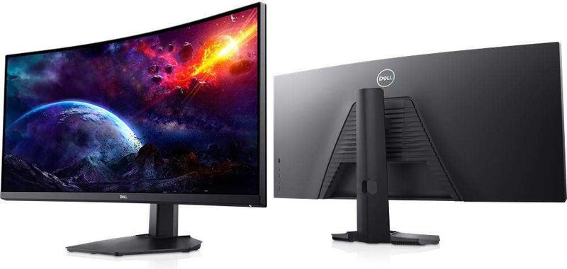 Dell S3422DWG Curved Gaming Monitor - 34 Inch 1800R Curved 144Hz Dell S3422DWG Curved Gaming Monitor - 34 Inch 1800R Curved 144Hz