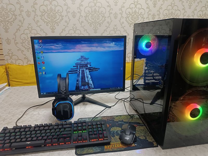 Kompyuter i5, 16GB RAM, SSD, monitor, klaviatura va sichqoncha