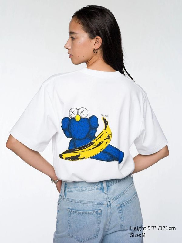 Новая футболка Uniqlo x Kaws x Andy Warhol