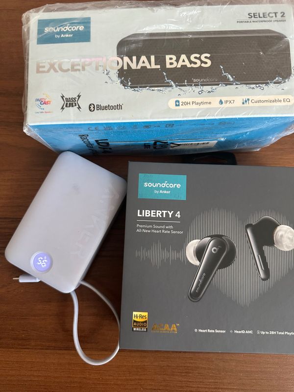 Soundcore Earbuds and Speaker brand New condition Soundcore Earbuds and Speaker brand New condition