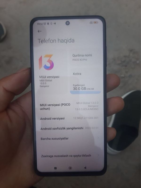 Poco X3 Pro 256Gb Poco X3 Pro 256Gb