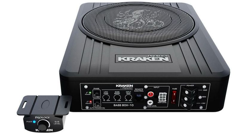 PROLOGY KRAKEN BASS BOX-10 автомобильный активный сабвуфер