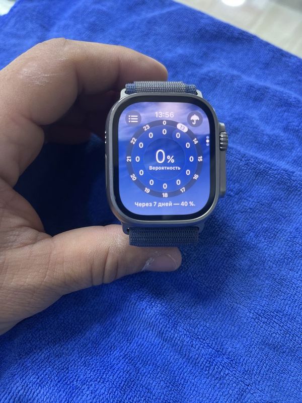 Iwatch Ultra 2 Alpine Loop Blue 100%