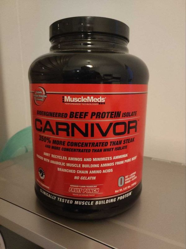 Говяжий изолят протеина CARNIVOR MuscleMeds 1.7KG Говяжий изолят протеина CARNIVOR MuscleMeds 1.7KG