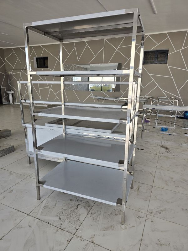 Стелаж из Нержавейки 1.10×0.70×2