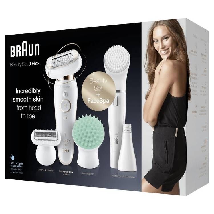 Эпилятор Braun Silk-epil 9 Flex Beauty Set SES 9300