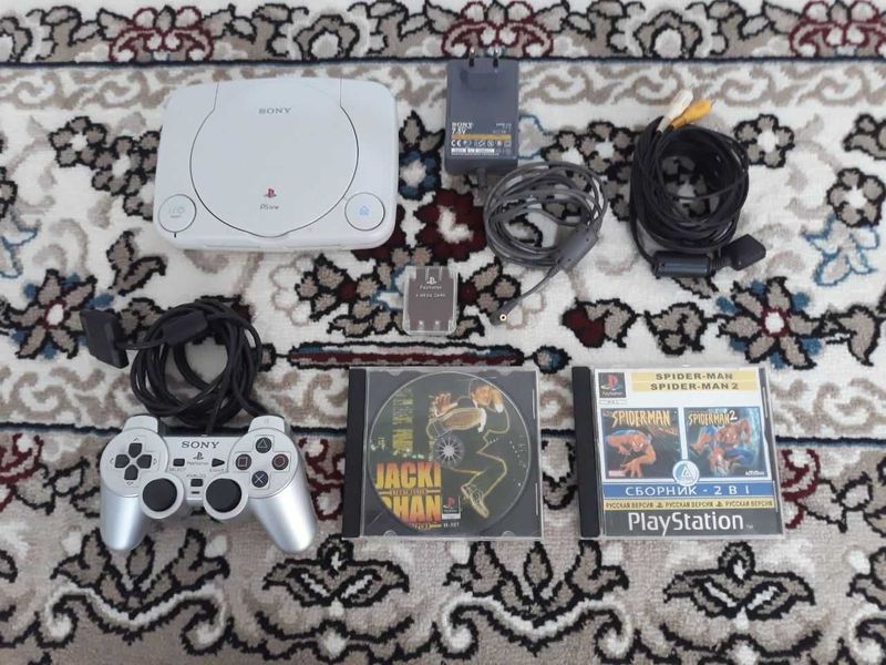 PS1 (PlayStation 1) sotiladi – ideal holatda! PS1 (PlayStation 1) sotiladi – ideal holatda!