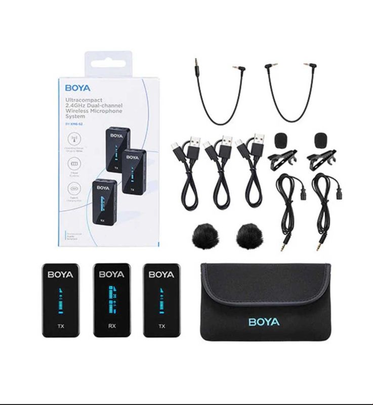 Продаю беспроводную микрофонную систему BOYA BY-XM6-S2 Продаю беспроводную микрофонную систему BOYA BY-XM6-S2