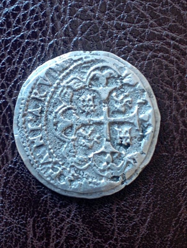 8 reales Ispaniya Filipp v- ning 1733 zarb qilingan kumush tangasi 8 reales Ispaniya Filipp v- ning 1733 zarb qilingan kumush tangasi