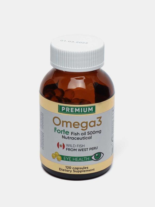 Omega 3 Forte 500 мг № 120 кап ООО " ШАНАЗ"