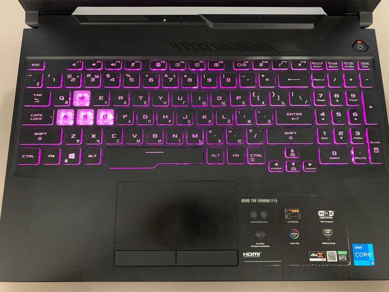 Asus tuf gaming f15