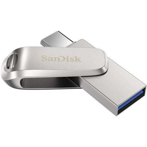 SanDisk OTG USB 3.2 512GB с двумы выходами Type C и Type А