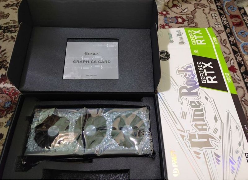 Palit Gamerock RGB RTX 3080 10Gb Ideal Karopka dok Palit Gamerock RGB RTX 3080 10Gb Ideal Karopka dok