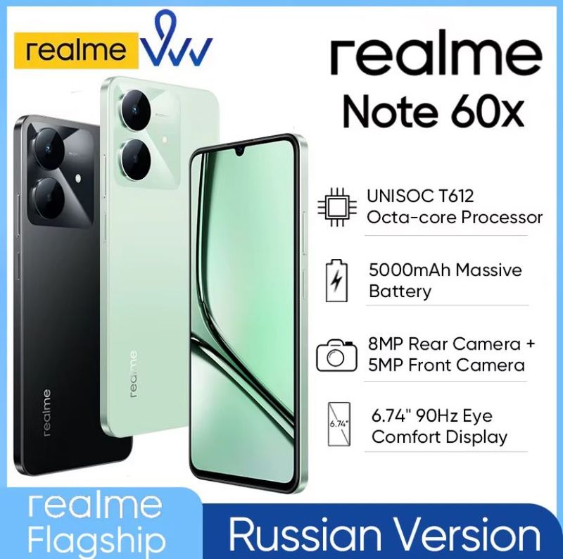 Realme Note 60x New Realme Note 60x New