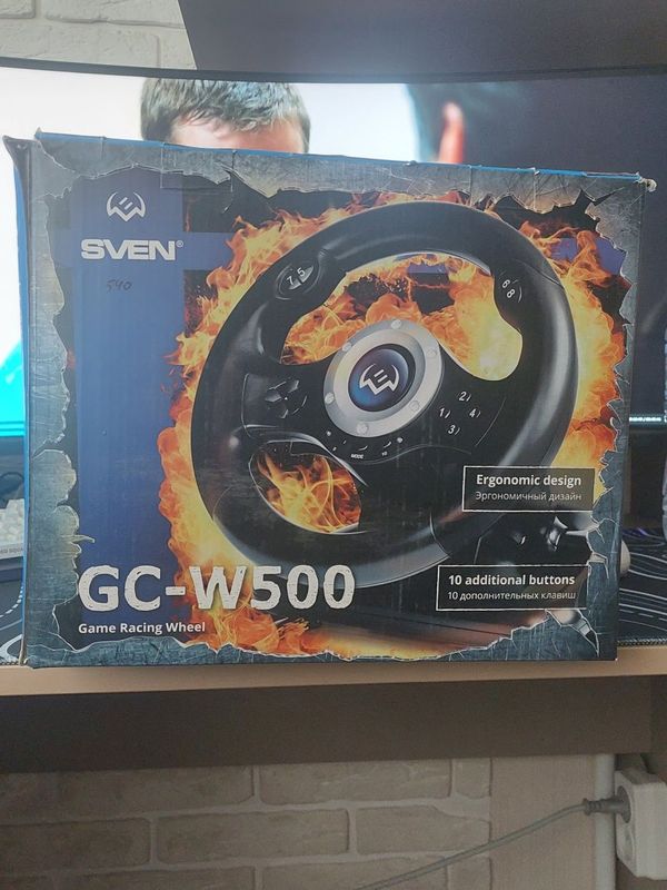 Игровой руль SVEN GC-W500