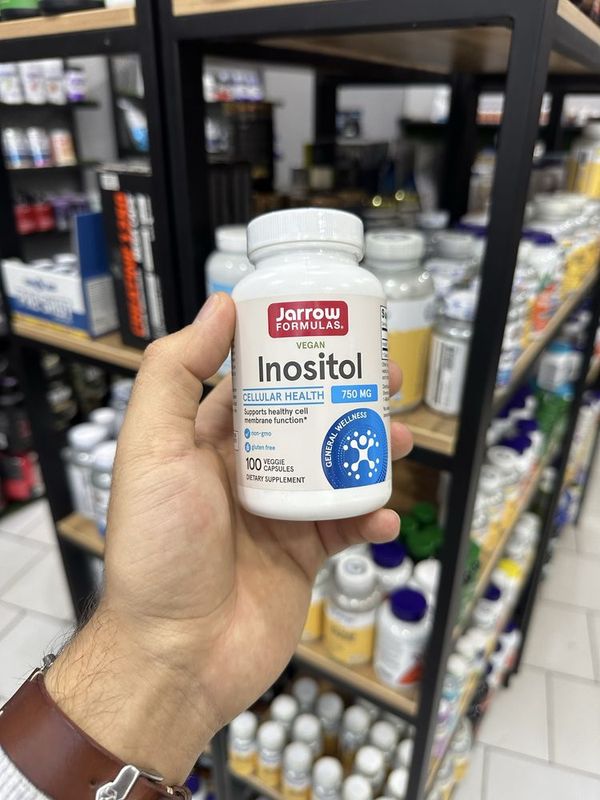 Jarrow Inositol 750 mg 100 Veggie Capsules