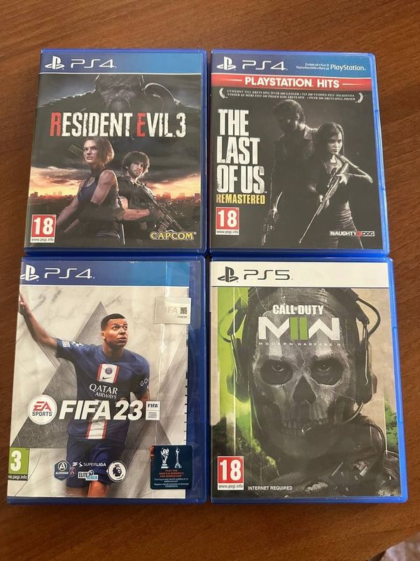 Playstation diski 4 Playstation diski 4