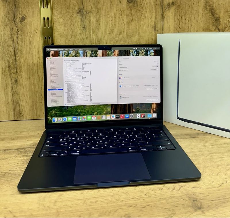 Macbook Air M2 8/256GB емкость 100% Macbook Air M2 8/256GB емкость 100%