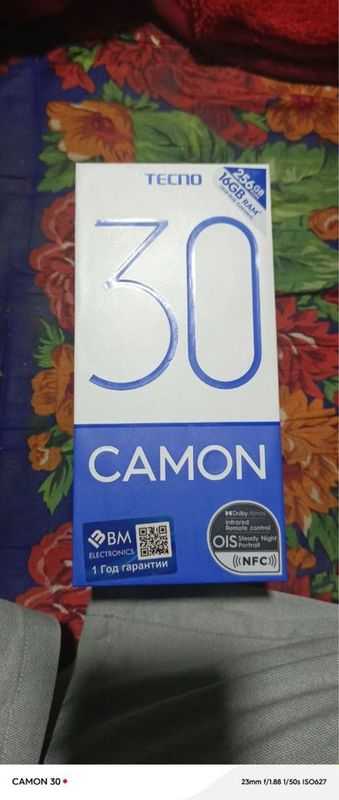 TECNO 30CAMON (8GB+8GB)RAM~256GB tel o’ta zor TECNO 30CAMON (8GB+8GB)RAM~256GB tel o’ta zor
