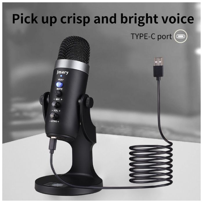 Jmary usb microphone для компьютера MCPW8 Jmary usb microphone для компьютера MCPW8