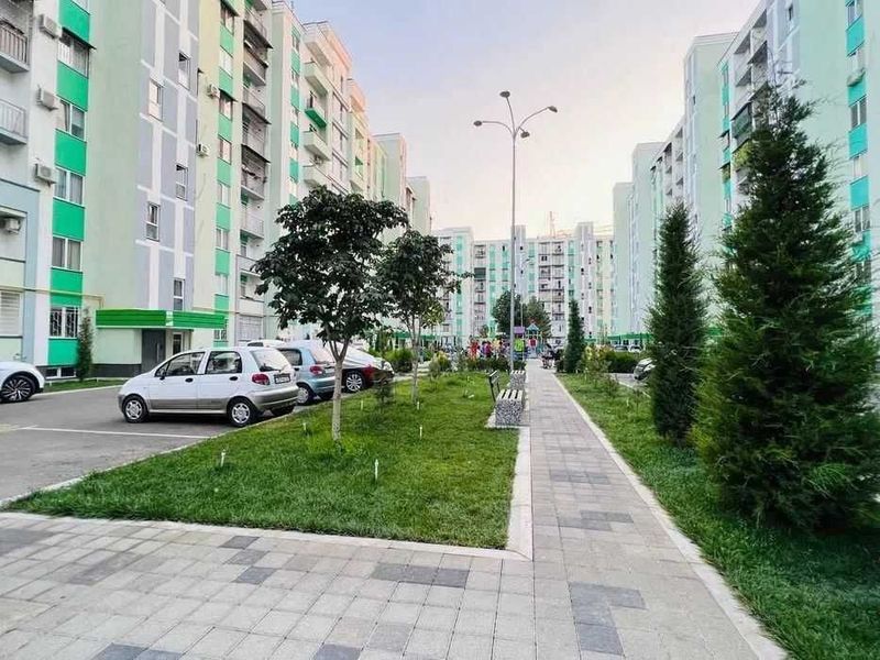 Green park 2хона Полноценый 68м2; Ул Махтумкули Яшнабад Кадастр бор