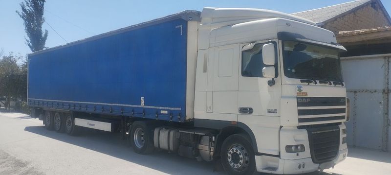 DAF XF EURO 5 + KRONE прицеп Сотилади DAF XF EURO 5 + KRONE прицеп Сотилади