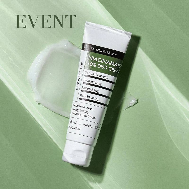 Крем-дезодорант для тела Derma Factory Niacinamide 10% Deo Cream