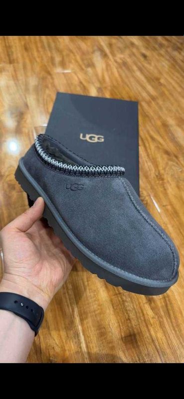 UGG мужские зимние тапки из шерсти