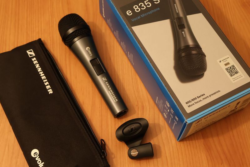 Вокальный Микрофон Sennheiser E 835-S (Новый)