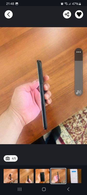 Samsung S21 ultra sotiladi.Holati ideal