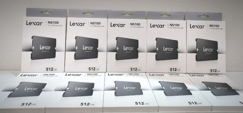 SSD Lexar 512 gb