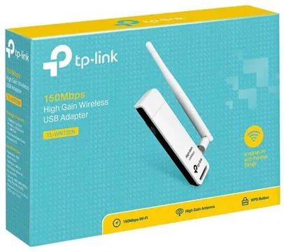 Wi-Fi адаптер TP-Link WN722N – мощный USB адаптер 150Mbps с антенной Wi-Fi адаптер TP-Link WN722N – мощный USB адаптер 150Mbps с антенной