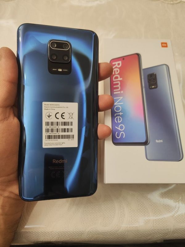 Redmi note 9s 6/128gb ideal karobka