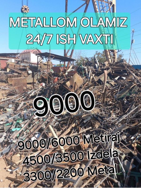 4000Soʻm. Metallom olamiz. Металом оламиз 4000Soʻm. Metallom olamiz. Металом оламиз