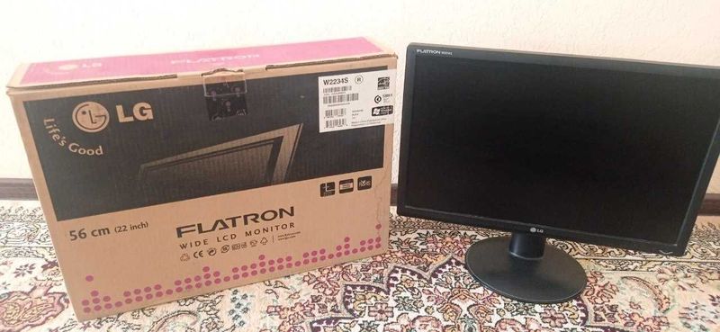 Монитор LG Flatron W2234S 22 Дюмовый (Оригинал) есть торг