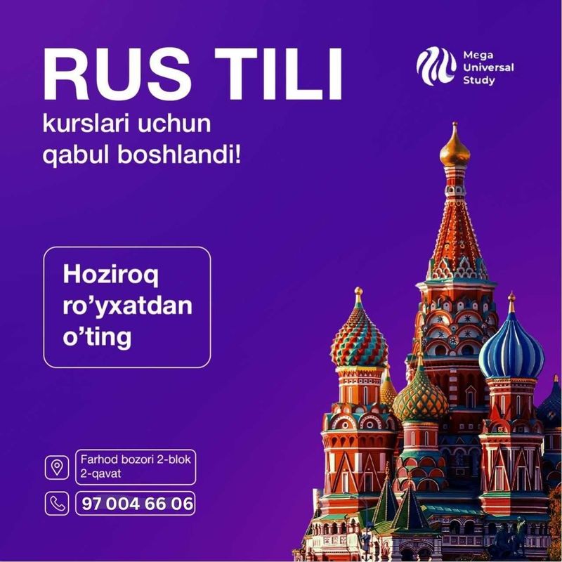 Rus tili kurslari